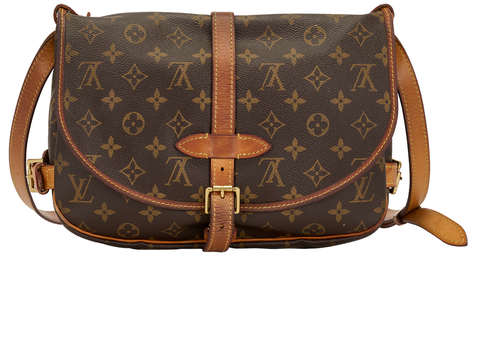 Saumur, &pound;395, Handbags, Brown, Canvas, Back view